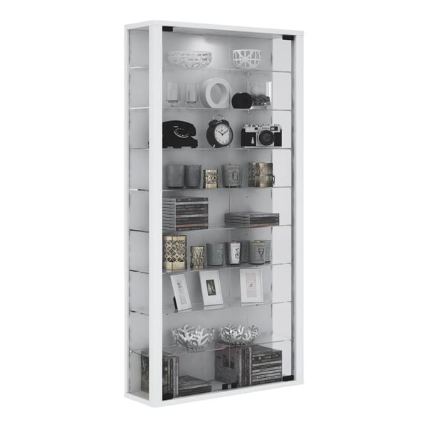 VCM Vitrine »Vitrosa Maxi« weiß, 59x118x18 cm