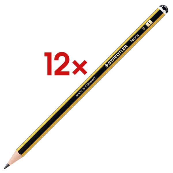 12x Holz-Bleistift »Noris 120«