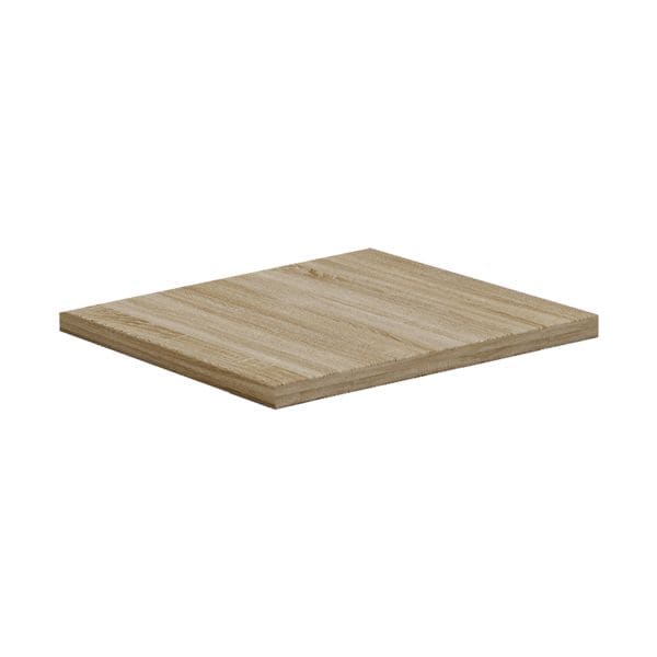 VCM Morgenthaler Eckplatte »Lona« 50 cm braun, 50x50 cm