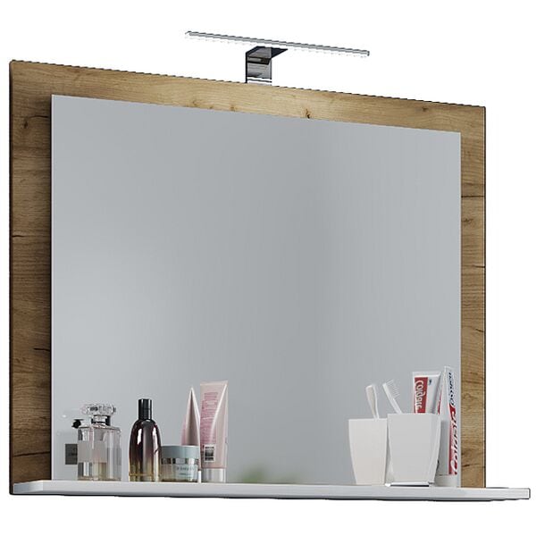 Vcm Morgenthaler Spiegel »Vcb 10 Maxi« 60 Cm Braun, 60x55x17 Cm