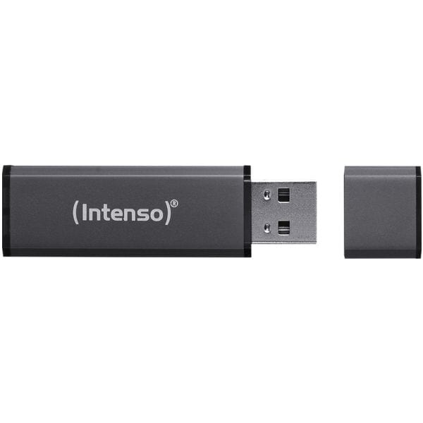 Intenso USB-Stick »AluLine« 64 GB grau, 1.7x0.7x5.9 cm