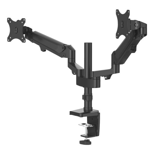 Monitorhalter Doppelarm / Gasfeder »Fullmotion« 33 - 81 cm