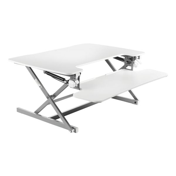 Vantage Ergonomischer Steh-Sitz-Arbeitsplatz »Vantage Flexdesk« schwarz, 89x59 cm