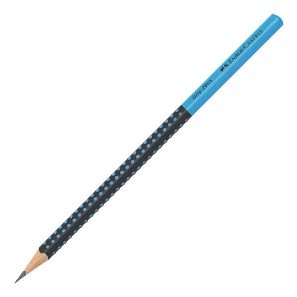 Faber-Castell (Schule) 12er-Pack Bleistift »Grip 2001 Two Tone« blau