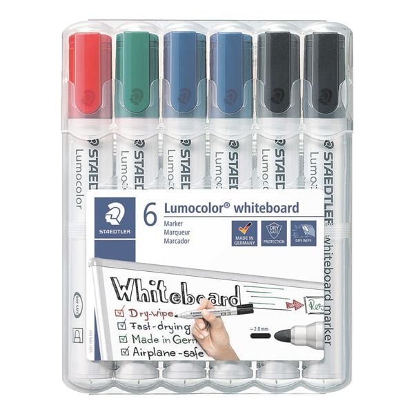 6er-Pack Whiteboardmarker »Lumocolor whiteboard« 351 WP6 X