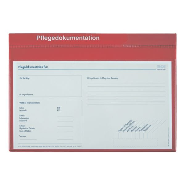 BOI Patienten-Dokumentationsmappe »system-line« rot