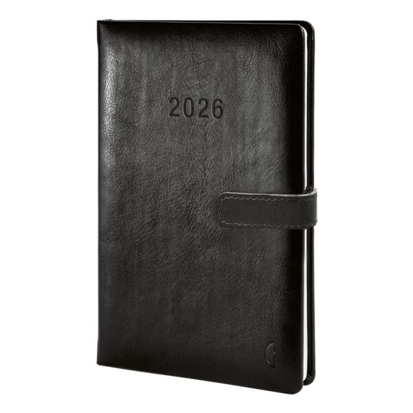 Buchkalender Wochenplan A5 »Chronobook Business Edition« Hardcover schwarz 2025