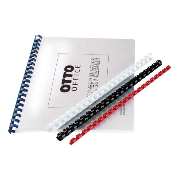 OTTO Office Plastikbinderücken - 120 Blatt schwarz