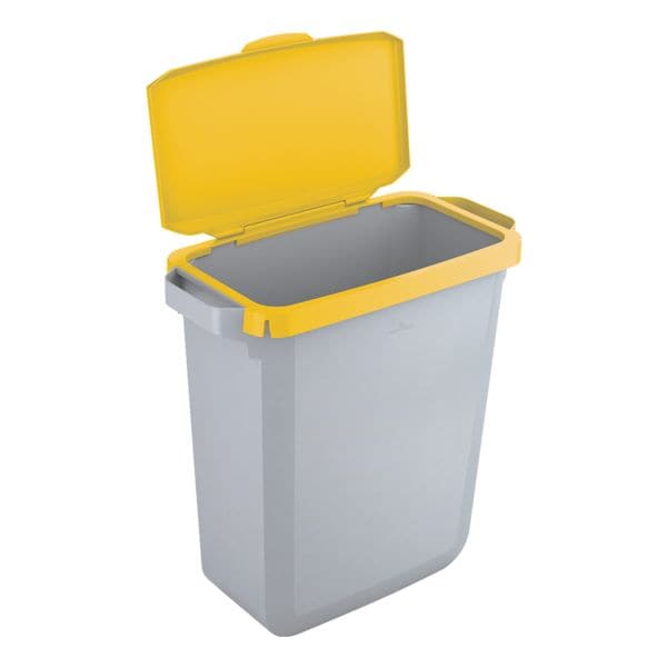 Durable Abfallbehälter »Durabin« 60 L gelb, 59x60x28.2 cm