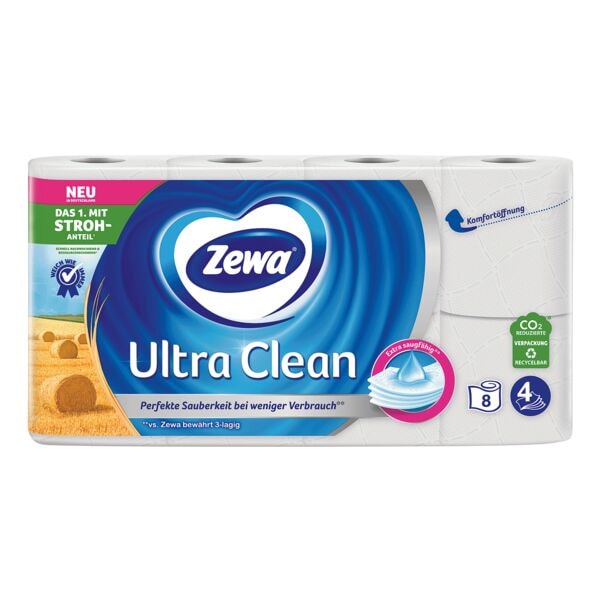 16 Rollen Toilettenpapier »Ultra Clean« 4-lagig