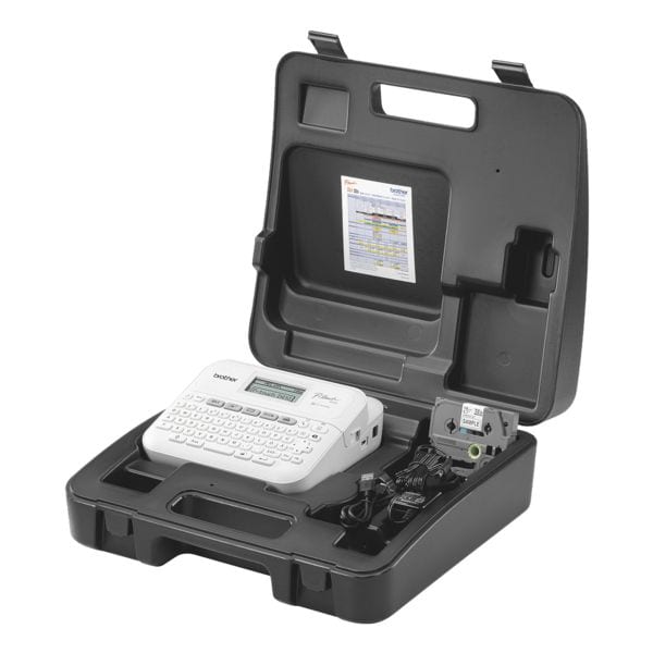 Brother Beschriftungsgerät »PT-D410VP« mit Transportkoffer weiß, 18.7x7.2x17.8 cm