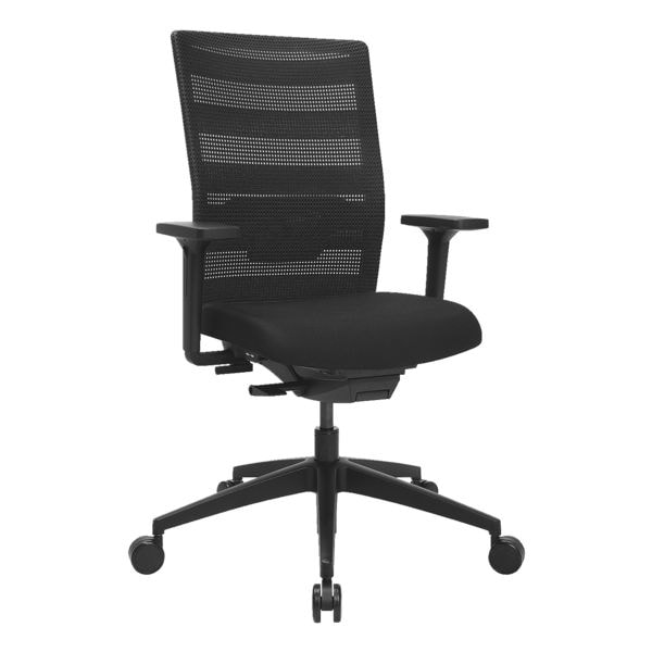 Topstar Bürodrehstuhl »AirWork« inkl. Armlehnen schwarz, 68 cm
