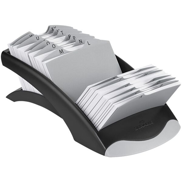 Durable Adresskartei »Telindex desk« schwarz schwarz - Kunststoff
