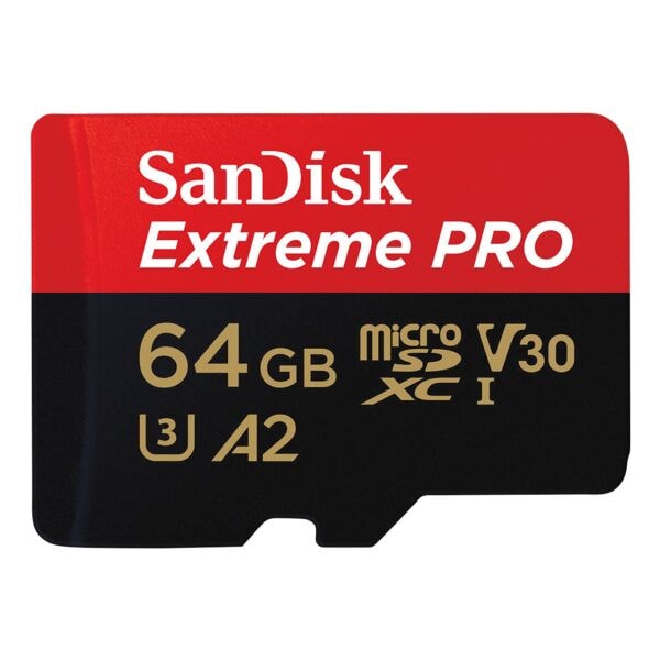 microSDXC-Speicherkarte mit Adapter »Extreme 64 GB«