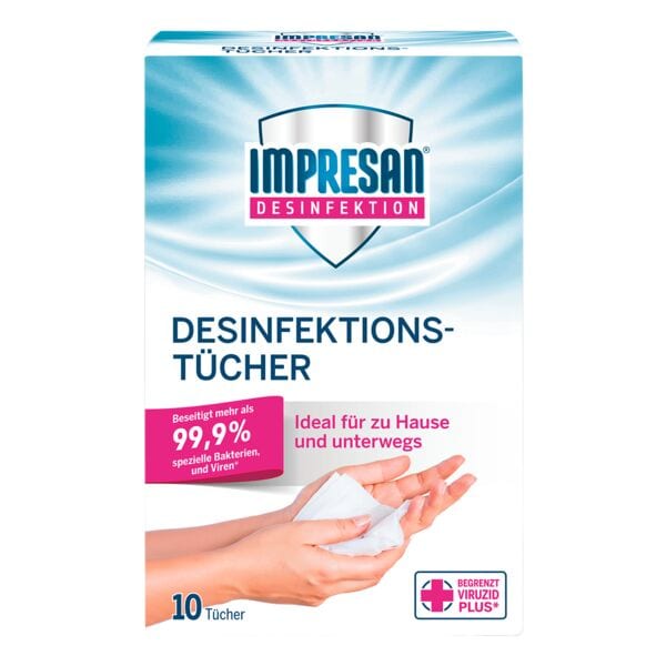 Impresan 10 Desinfektionstücher