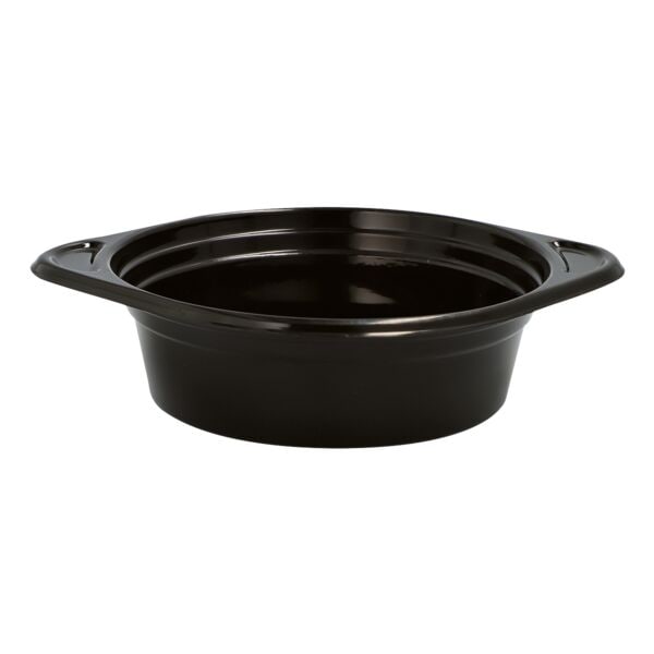 Papstar 12er-Pack Mehrweg-Suppenschalen 500 ml schwarz schwarz, 4.5 cm
