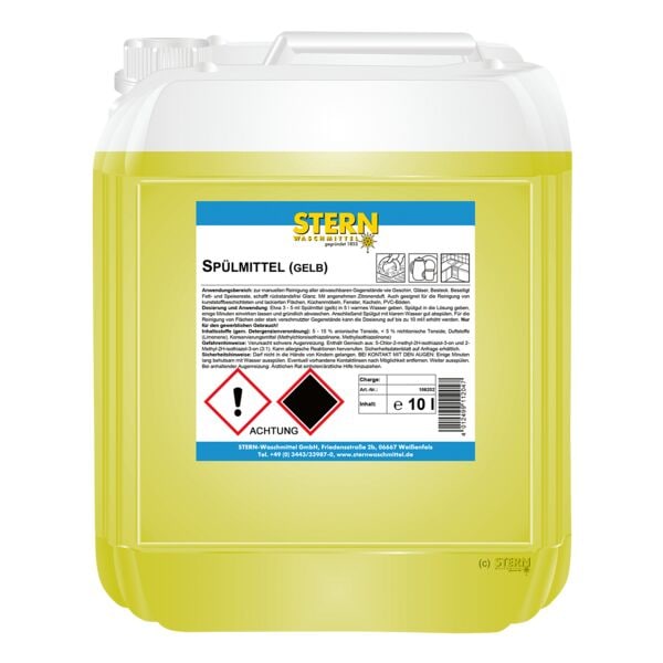 STERN Spülmittel 10 L gelb