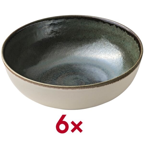 heart & soul 6er-Pack Schüssel »Perfect Match« 19 cm grün