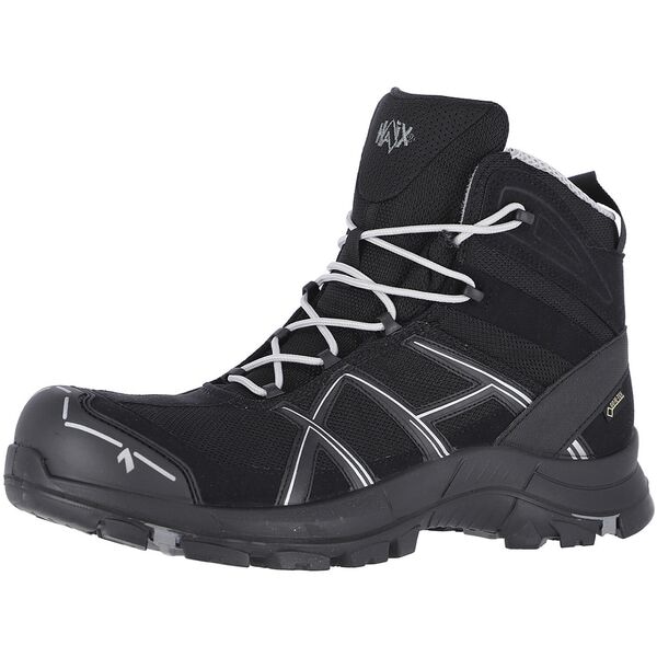 HAiX Sicherheitshochschuhe S3 »SAFETY 40.1 mid« Black Eagle schwarz Größe 42 (UK 9) schwarz