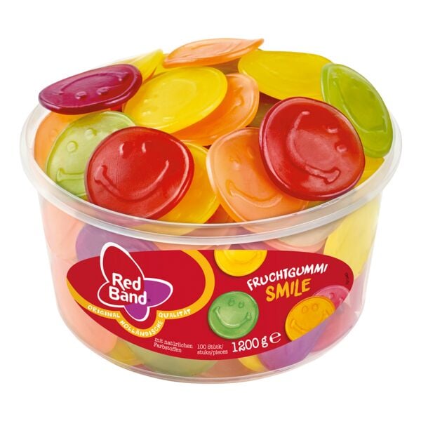 Red Band 100er-Pack Fruchtgummi »Smile« 1200 G
