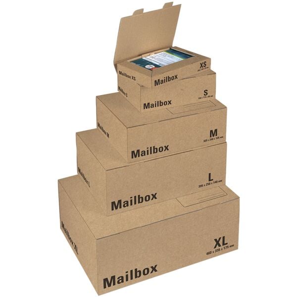 15 Versandkartons »CP 098 Mailbox XS«