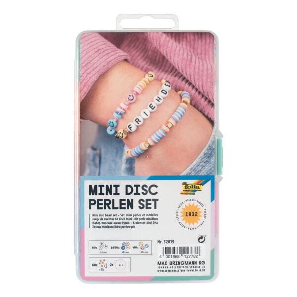folia Mini Disc Perlen Set - 1.832 Teile
