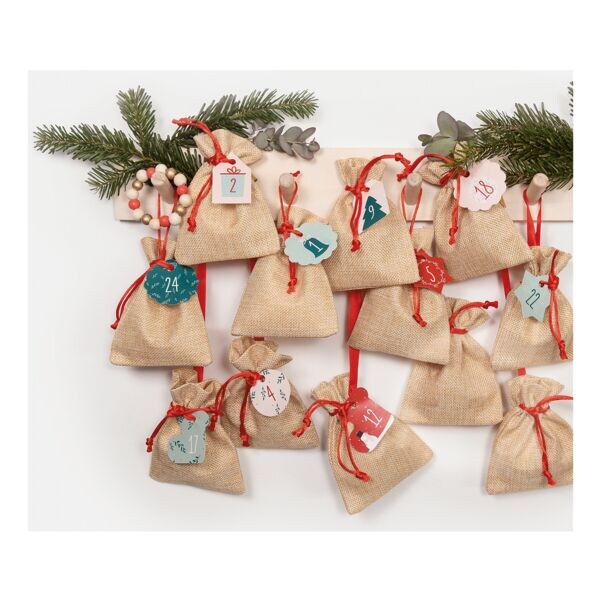 49-tlg. Adventskalender-Set »Natur«