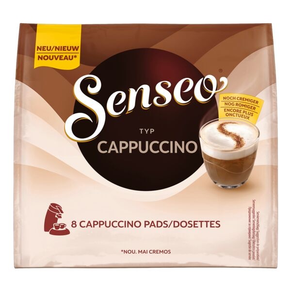 Senseo 8 Kaffeepads »Senseo Cappuccino« braun