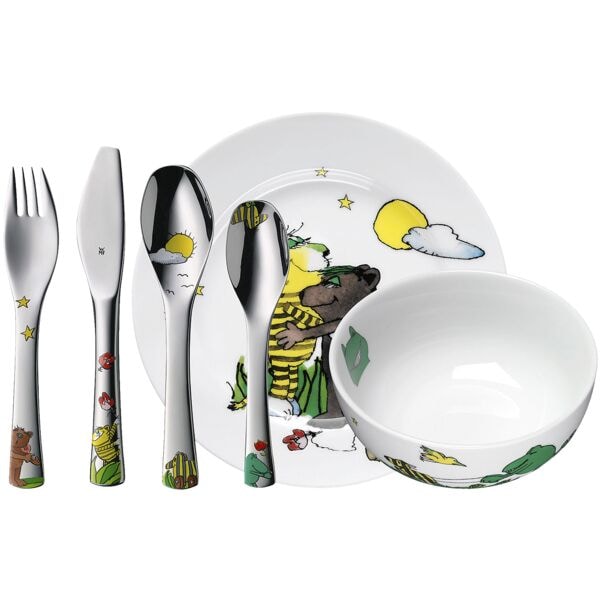 WMF 6er-Set Kinderbesteck »Janosch« silber