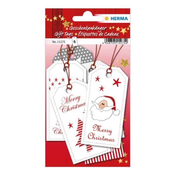 6er-Set Geschenkanhänger »Weihnachten Xmas«
