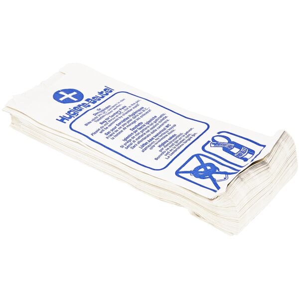 100 Hygienebeutel »STANDARD®« aus Recyclingpapier weiß gefädelt