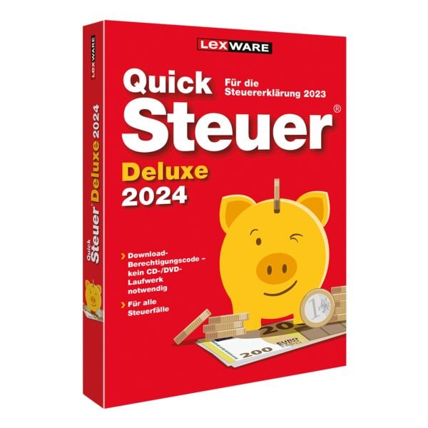 Software »QuickSteuer Deluxe 2024«