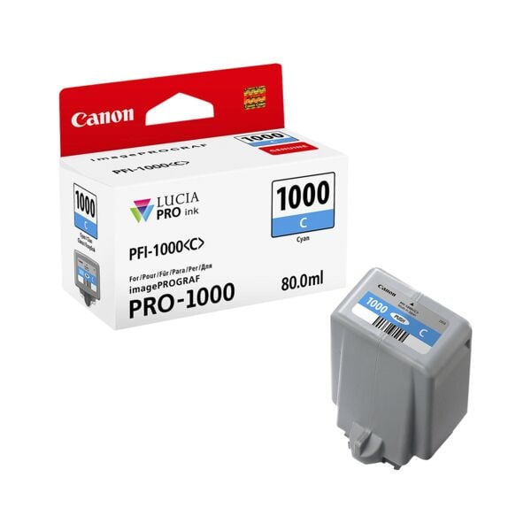 Canon Tintenpatrone »PFI-1000 C« blau