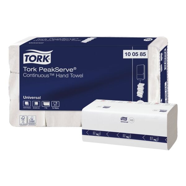 Endlos-Papierhandtücher »PeakServe® Continuous™ Universal« für H5 1-lagig weiß 4
