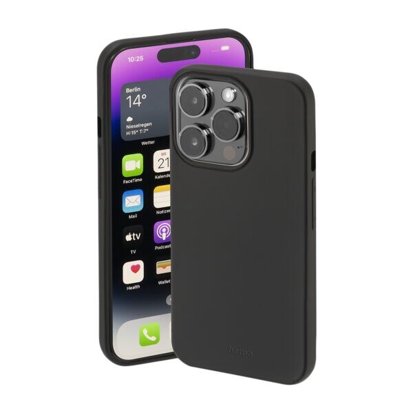 Handy-Cover »Finest Feel« schwarz für iPhone 14 Pro