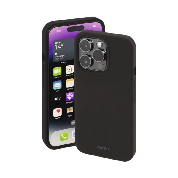 Handy-Cover »MagCase Finest Feel PRO« schwarz für iPhone 14 Pro