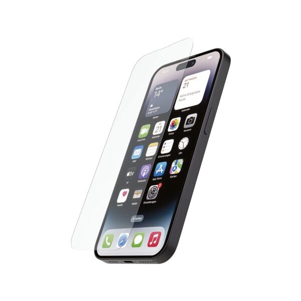 Echtglas-Displayschutz »Premium Crystal Glass« für iPhone 14 Pro Max