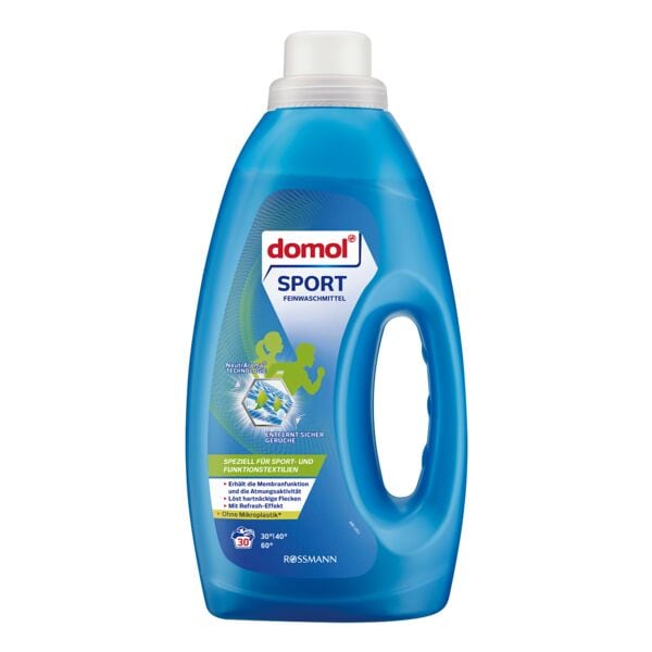 domol Waschmittel »Sport« 1,5 l blau