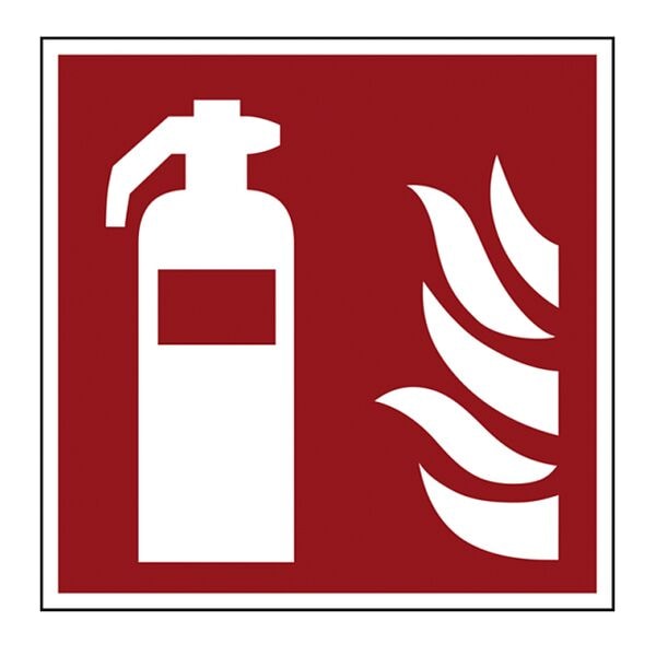LimarLite Feuerlöscherzeichen »Feuerlöscher [F001]« 30 x 30 cm Kunststoff (1 mm), 30x30 cm