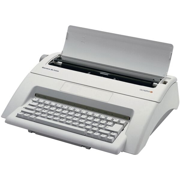 Elektronische Schreibmaschine »Carrera de Luxe«