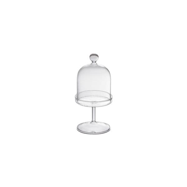 Cloche Glas auf Fuss »STYLE LIGHTS« 21 cm