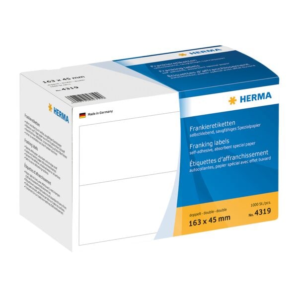 Image of 1000er-Pack Frankieretiketten (groß)