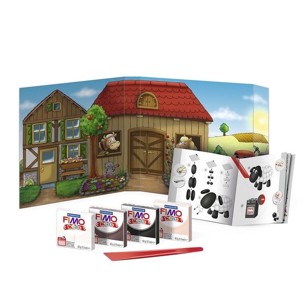 FIMO Spiel- und Modellier-Set »Fimo Kids - Farm«