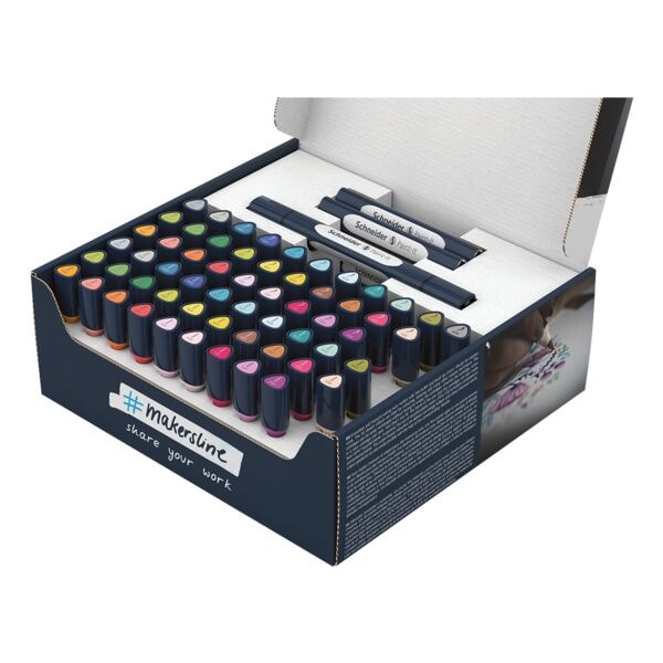 Schneider 72-teiliges Set Twinmarker »Paint-It 040«