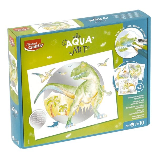 Ausmal-Set »AQUA'ART - DINO«