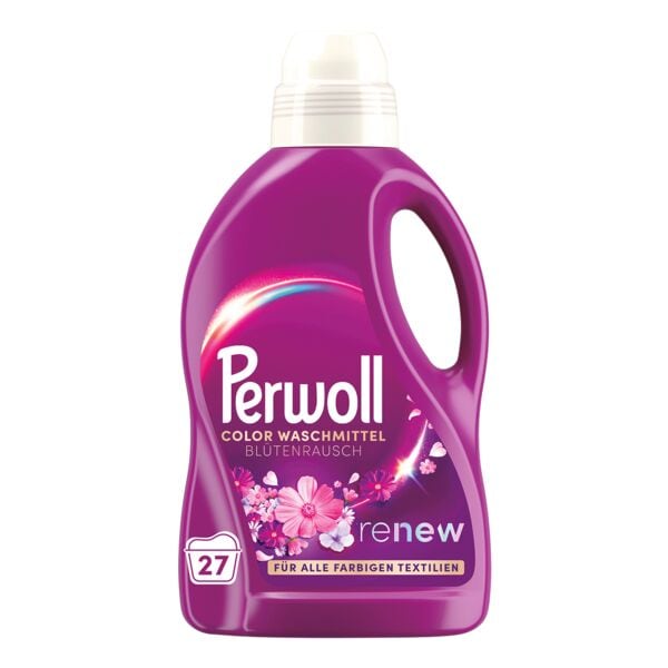 Perwoll Farbwaschmittel »renew - Blütenrausch« 27 WL lila