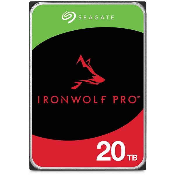 Seagate Interne Festplatte »IronWolf Pro« 20000 GB, 10.185x2.611x14.699 cm