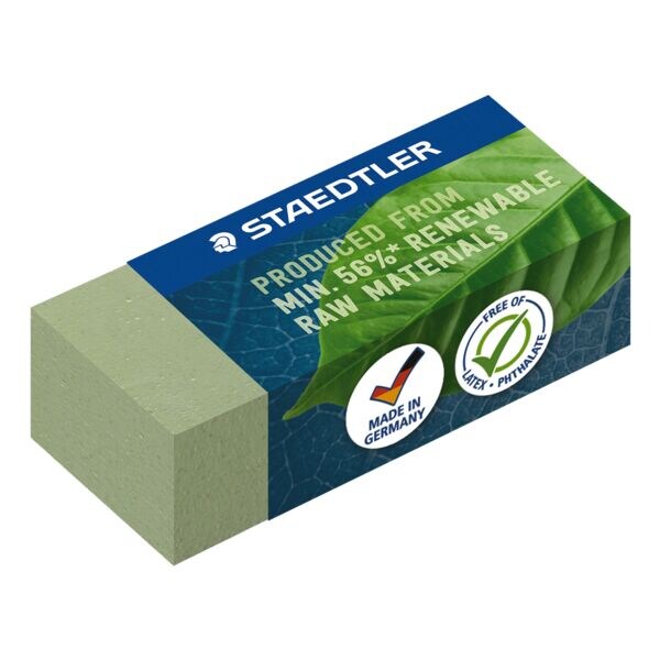 Radiergummi »Eraser olive green« klein