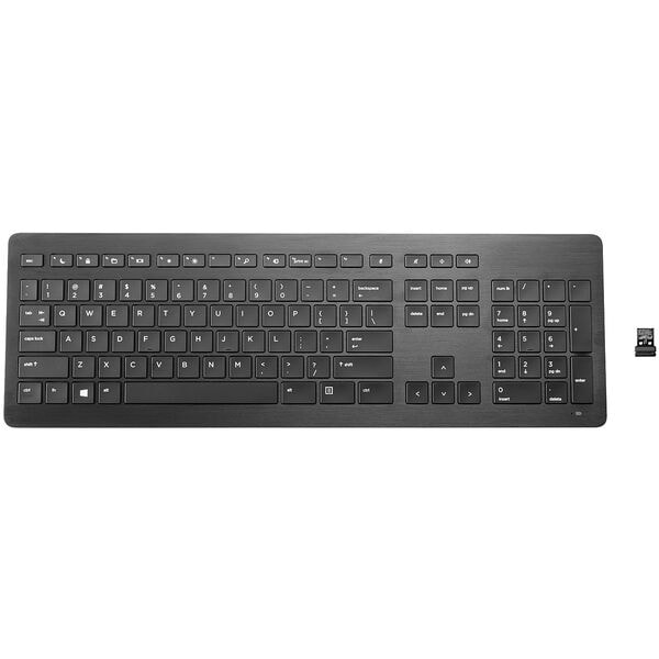 Kabellose Tastatur Wireless Premium schwarz