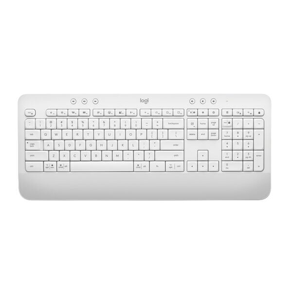 Kabellose Tastatur Signature K650 weiß